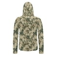 thumbnail image 6 of PiGOGI Women's UPF Sun Protection Hooded Shirt with Face Mask, Long Sleeve Camouflage Top for Hiking Fishing Outdoor Activities Multicolor XL, 6 of 6