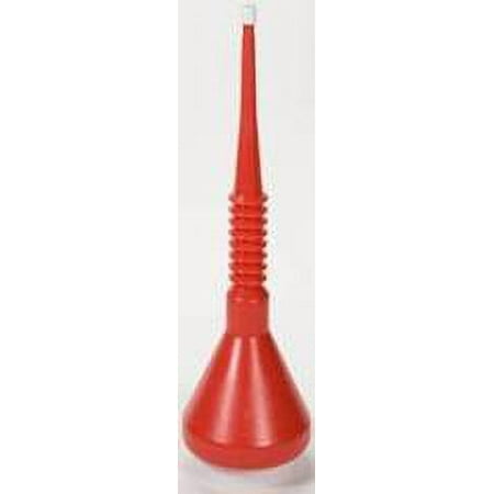 John Deere Red Capped Flexible Funnel TY16319