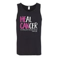 thumbnail image 2 of Faith Jesus Believe Awareness Mens Graphic Tank Top, Black, X-Large, 2 of 3