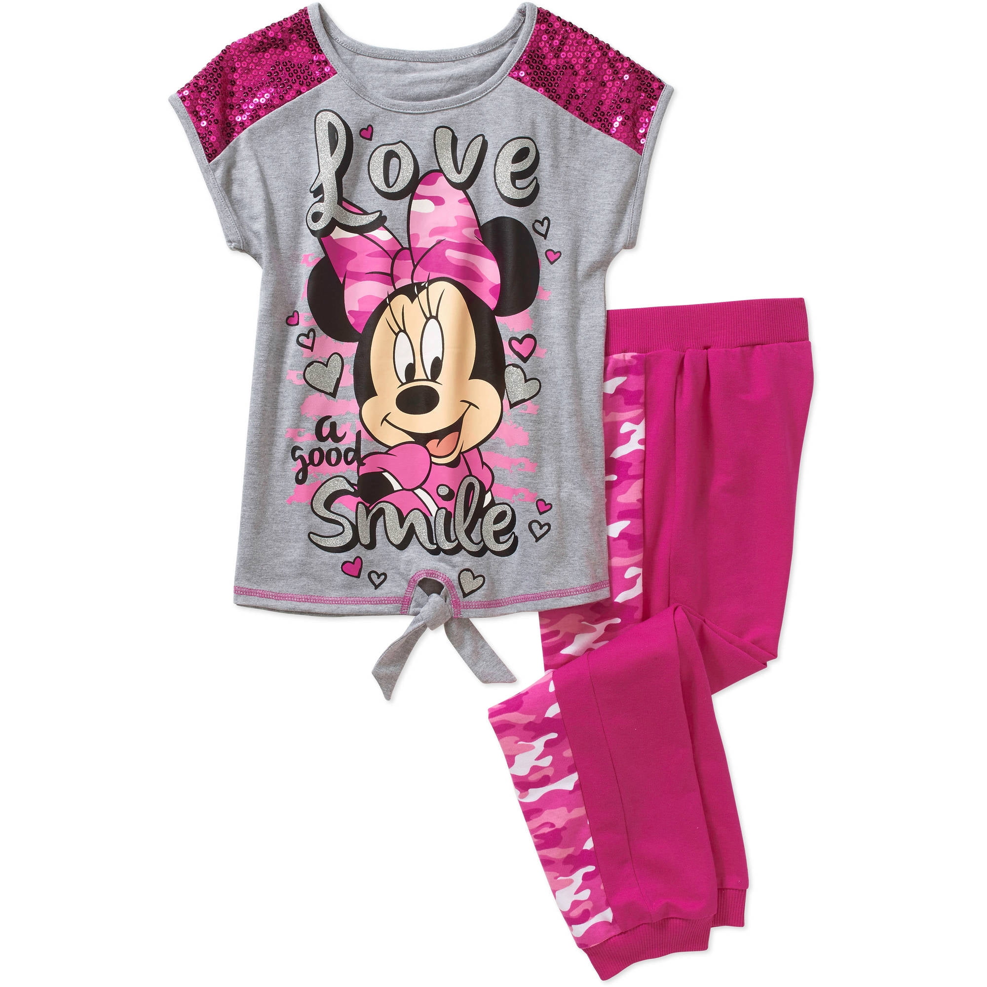 minnie mouse jogger set