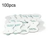 lzndeal New 100 Pcs Electrode Pads Slimming Electric Body Health Care Acupuncture Therapy Pad Machine Massager Adhensive Gel