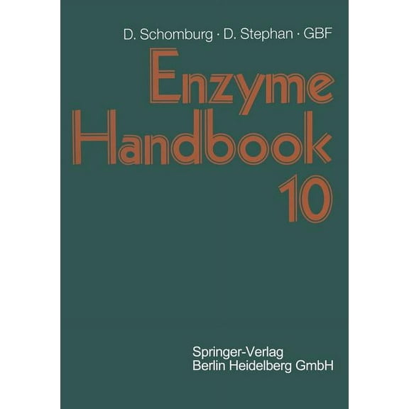 Enzyme Handbook 10: Class 1.1: Oxidoreductases, (Paperback)