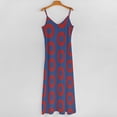 thumbnail image 5 of Phish Donut Blue Sleeveless Dress Loose Women's Dress Dresses Luxury Evening Dresses, 5 of 9