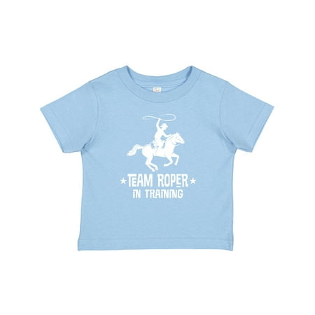 

Inktastic Team Roper in Training Cowboy Gift Baby Boy T-Shirt