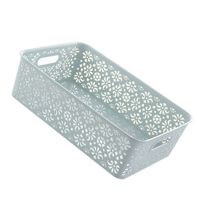 Bac de Rangement pour Vêtements de Boîte, Bac de Rangement de Bureau Creux Grande Capacité pour les Bureaux