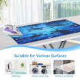 thumbnail image 5 of Ironing Mat Portable Ironing Blanket for Table Top Travel Ironing Pad for Washer Dryer 27.6" x 47.2" Small Sea Turtles, 5 of 6