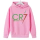 thumbnail image 2 of Sudadera con capucha de moda CALIENTE 2024 para niños, fanático del fútbol, CR7, camiseta de entrenamiento de fútbol de primavera y otoño para niños, jersey casual cepillado, 2 of 5
