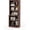 Dark Cherry1, variant on 72 in Tall Bookcase, Dark Cherry 31.3 in Wide Floor Standing Bookshelf, 5 Tier Large Floor Standing Display Storage Shelves with Adjustable Shelves for Living Room Hallway Home Office Bedroom