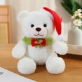 thumbnail image 4 of Cute Teddy Bear Stuffed Animal Doll - Soft Christmas Series Bear Plush Toy Pillow Doll Home Decor, 4 of 4