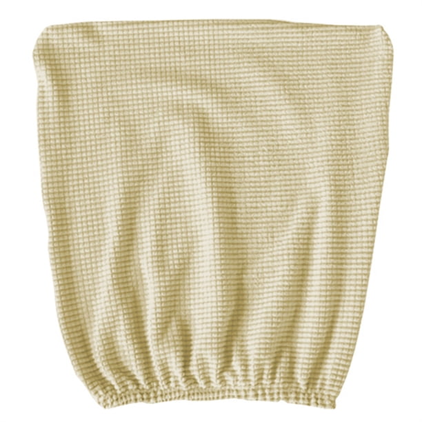 Silla de protección de la oficina de protección Sillas de sillas Funda Universal Muebles Protector Simple estilo Suministros para el hogar para sillones sólidos Beige 2 piezas Inevent OD003040-07
