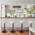 thumbnail image 5 of Stool Covers Round Set of 2, Waterproof PU Bar Stool Seat Covers 12-15 Inch with Elastic Bands,Bar Stool Chair Covers Washable Stool Cushion Slipcover, 5 of 8