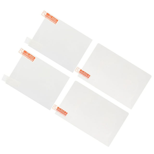 Top LCD Screen Protector, Scratch Resistant 9H Hardness High Transparency Tempered Glass Screen Protector Precise Cutting Dustproof For New 3DS XL