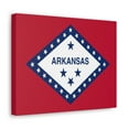 thumbnail image 2 of Arkansas State Flag Canvas Vibrant Wall Art Unframed Home Decor, 2 of 13