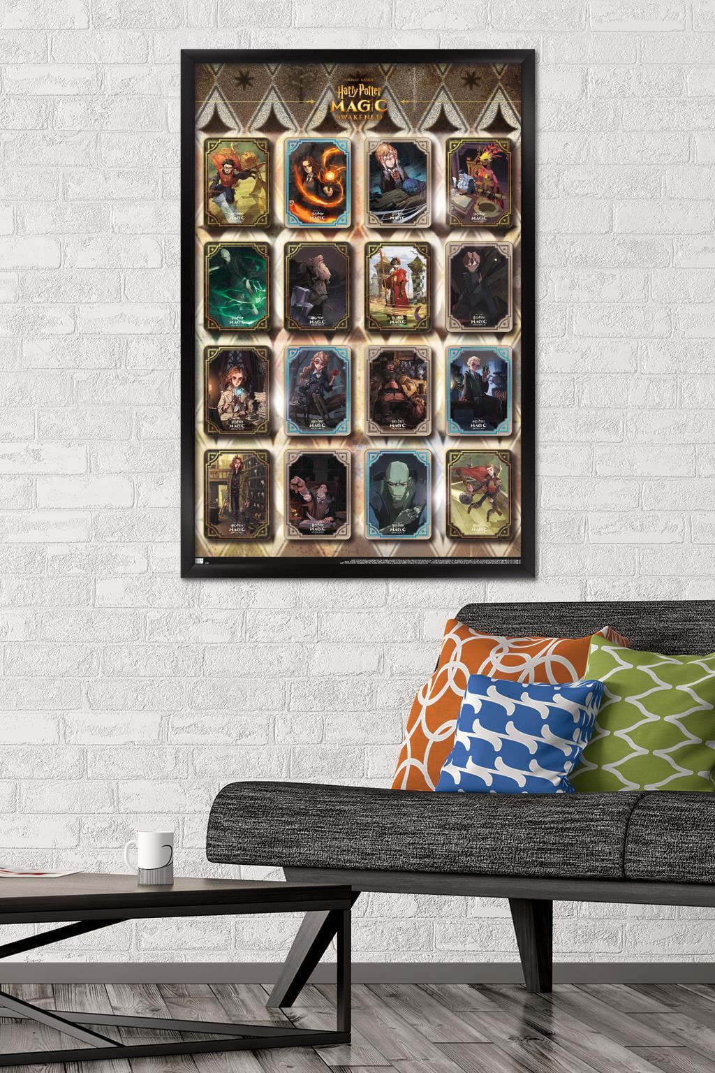 Harry Potter: Magic Awakened - Grid Wall Poster, 22.375" x 34" Framed