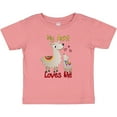 thumbnail image 3 of Inktastic My Aunt Loves Me Llama Boys or Girls Baby T-Shirt, 3 of 5