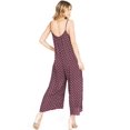 thumbnail image 3 of Wish List Women's Cropped Wide Leg Casual Jumper (M/L, Plum), 3 of 3