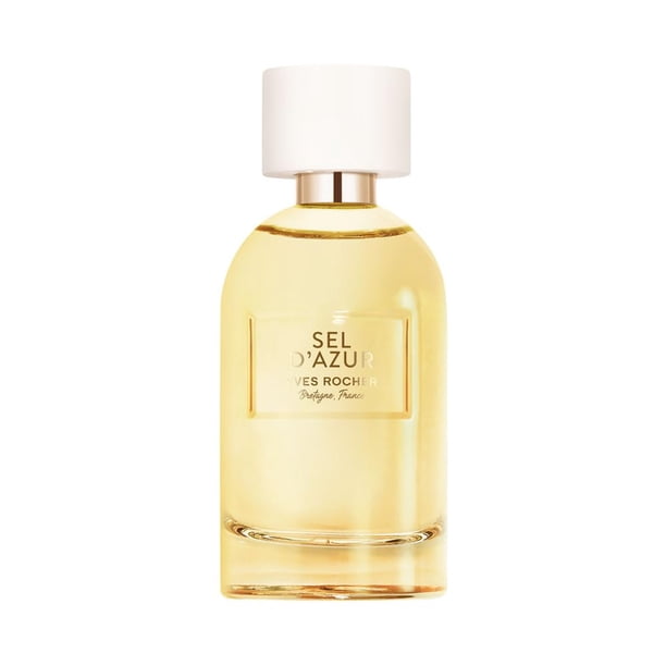 Yves Rocher Perfume de Mujer Sel D Azur EDP- Fragancia Mujer Fesca Círtica - Madera, Cedro y Vetiver - 88% Ingredientes Naturales - Fabricado en Francia - 100 ml