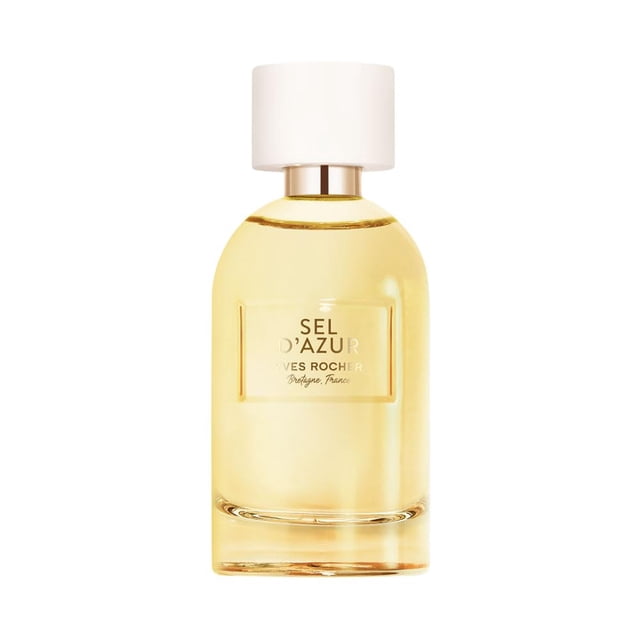 Yves Rocher Perfume de Mujer Sel D Azur EDP- Fragancia Mujer Fesca Círtica - Madera, Cedro y Vetiver - 88% Ingredientes Naturales - Fabricado en Francia - 100 ml