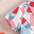 thumbnail image 4 of Baby Onesies Boy Baby Boy Clothes Suits Infant Gentleman Wedding Outfits, Short Sleeve Shirt + Bowtie + Suspender Shorts Set, 4 of 9