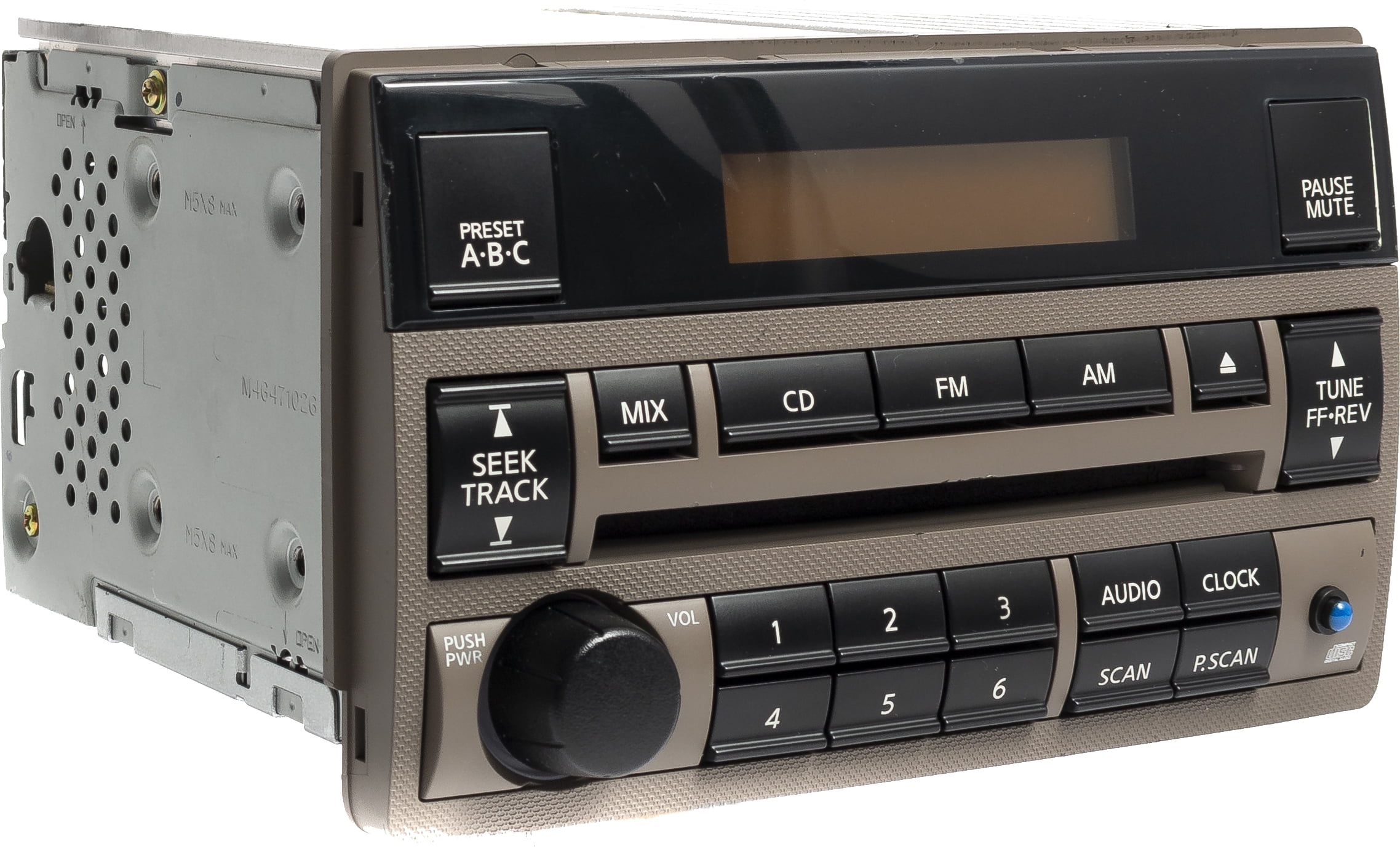 Restored 20052006 Nissan Altima AM FM Radio CD Player w Bluetooth Beige Part 28185ZB00C (Refurbished)