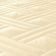 thumbnail image 2 of Somerset Home Solid Color Bed Quilt, Full/Queen, Beige, 2 of 3