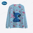 thumbnail image 5 of Suéter con capucha Disney Lilo & Stitch 2024, suéter de cuello redondo de manga larga para niños, ropa para niñas, ropa para hombres y mujeres, 5 of 5