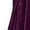 Purple, variant on HongQid Women's Velour Long Sleeve Tops Soft Warm Velvet Pullover with Side Pockets