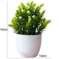 thumbnail image 7 of Cheers US Artificial Lavender Potted Plant, Fake Flowers in Pot, Faux Plastic Plants for Wedding Bridle Indoor Home Kitchen Office Table Centerpieces Arrangements Wedding Decor, 7 of 7