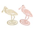thumbnail image 4 of Adorno de decoración Gloria Flamencos acero inoxidable 7.7x6.2CM Marca de libro, 4 of 9
