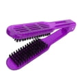 thumbnail image 3 of Peine alisador de cabello, peine de madera contrachapada para alisar el cabello, herramienta de peluquería, peine de madera contrachapada para alisar el cabello, instalación sin esfuerzo, 3 of 5