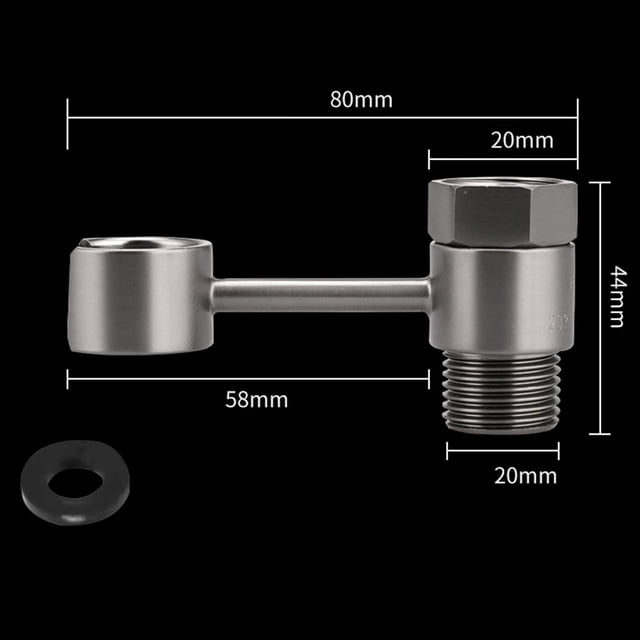 Support de Bidet Rotatif 360° Support de Douche Sans Perçage Accessoires de Salle de Bain