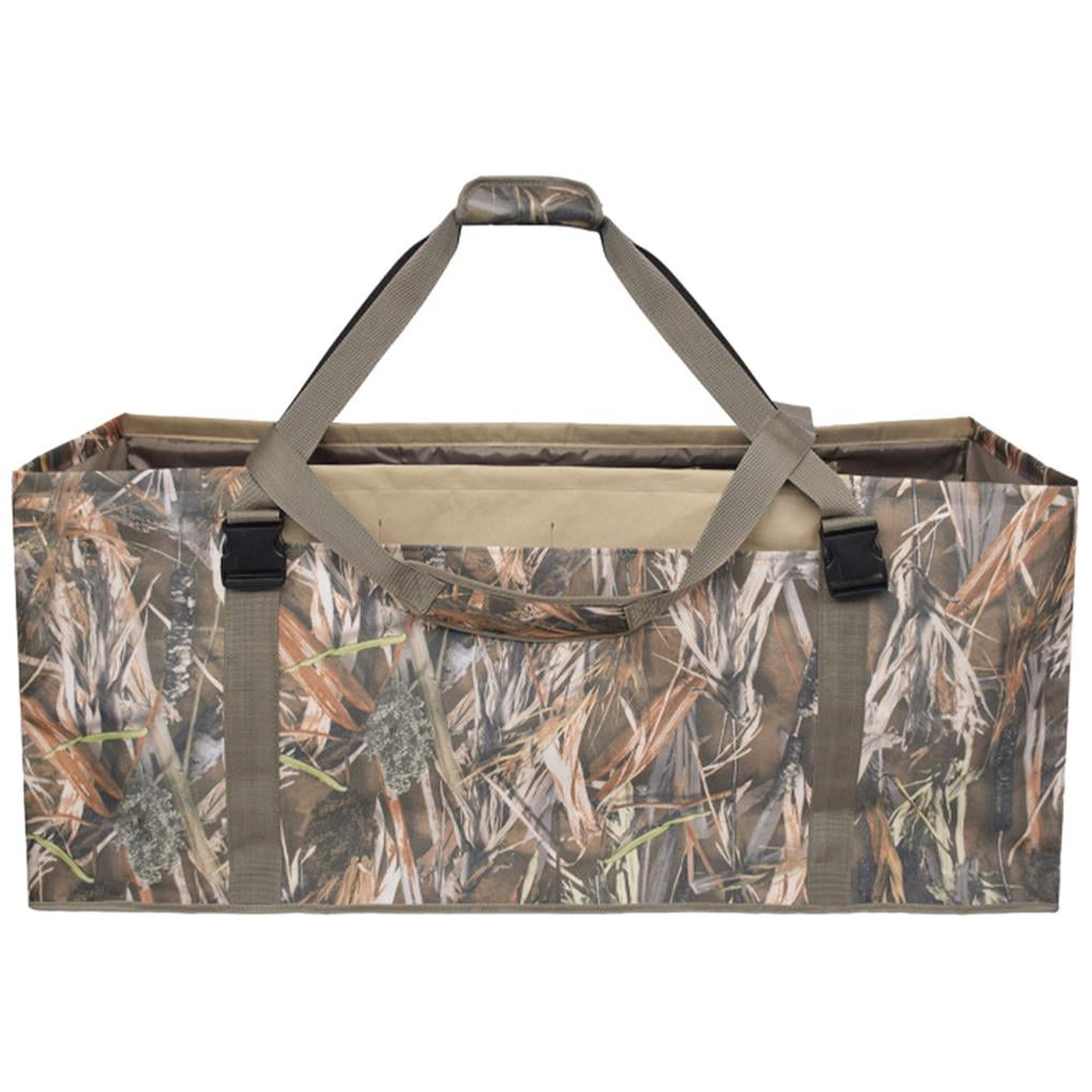 12 Slot Duck Decoy Bag Adjustable Shoulder Strap Dirt Drain Design
