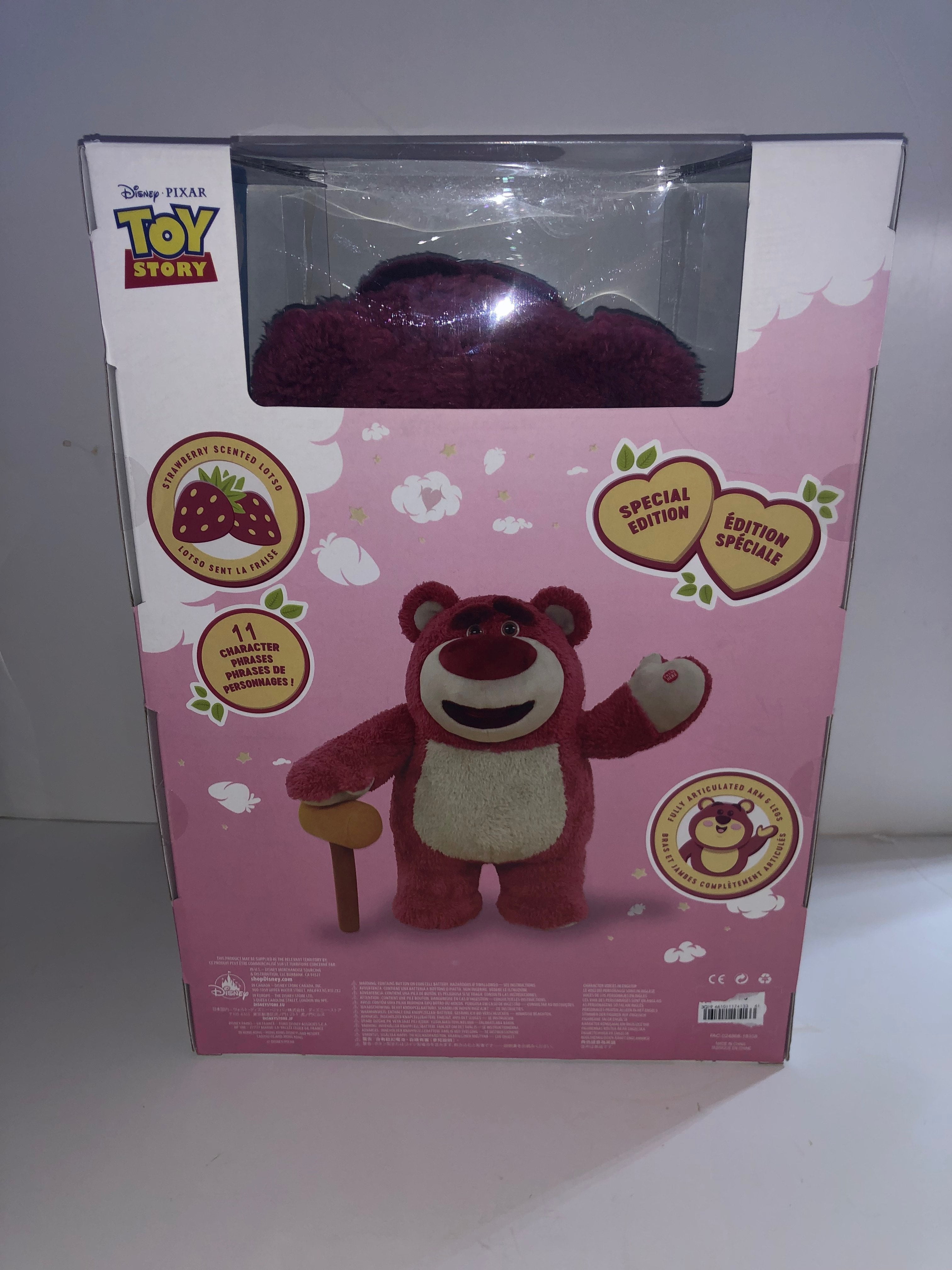  Disney Pixar Lotso Scented Bear - Toy Story - 12 Inches Toy  Figure : Toys & Games