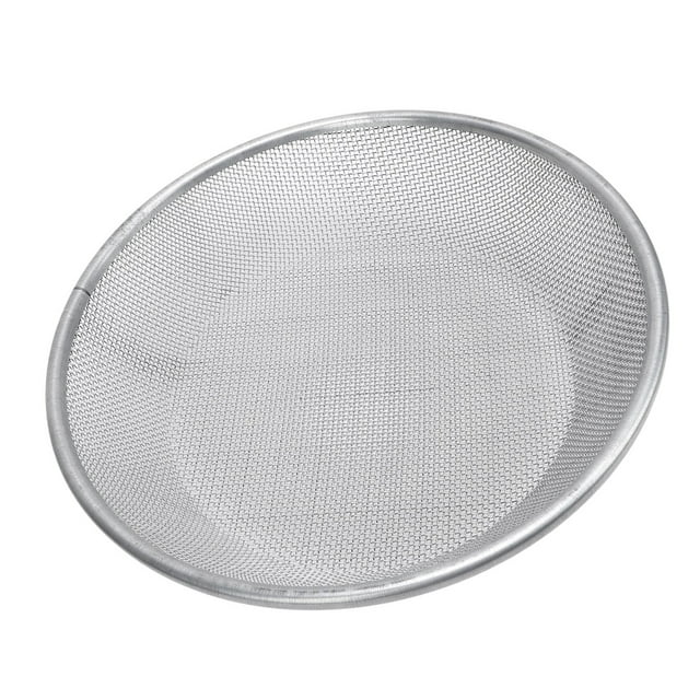 Tamiz De Tierra De Acero Inoxidable, Tamiz De De De 30 Cm, Colador De Abono Con Guantes Para Jardinería, Para Tierra, Grava, Abono De Lombrices