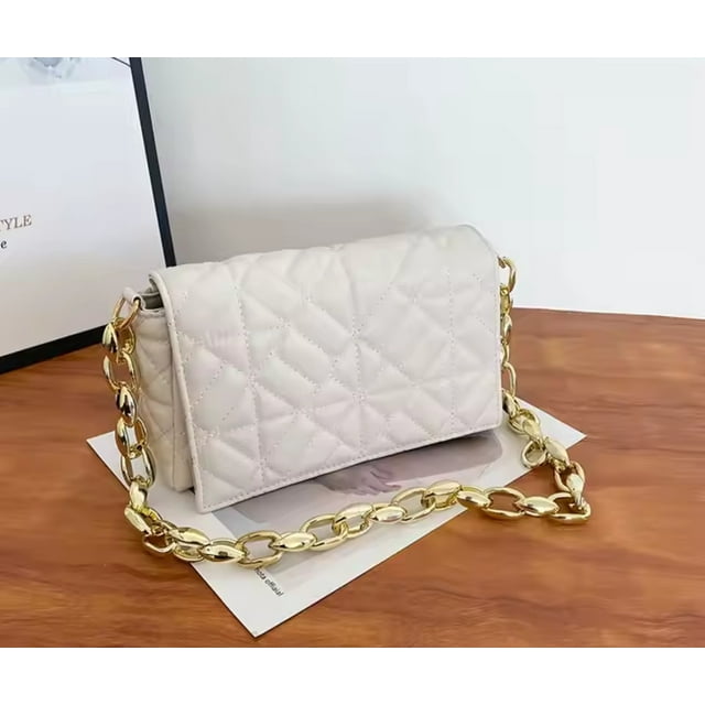 Bolso de dama blanco