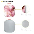 thumbnail image 5 of FOR U DESIGNS Pink Marble Print Car Sun Shade 2 Packs Foldable Windshield Sunshade for Car SUV Truck Universal Auto Accessories Keep Vehicle Cool Glare Max UV Rays, 5 of 5