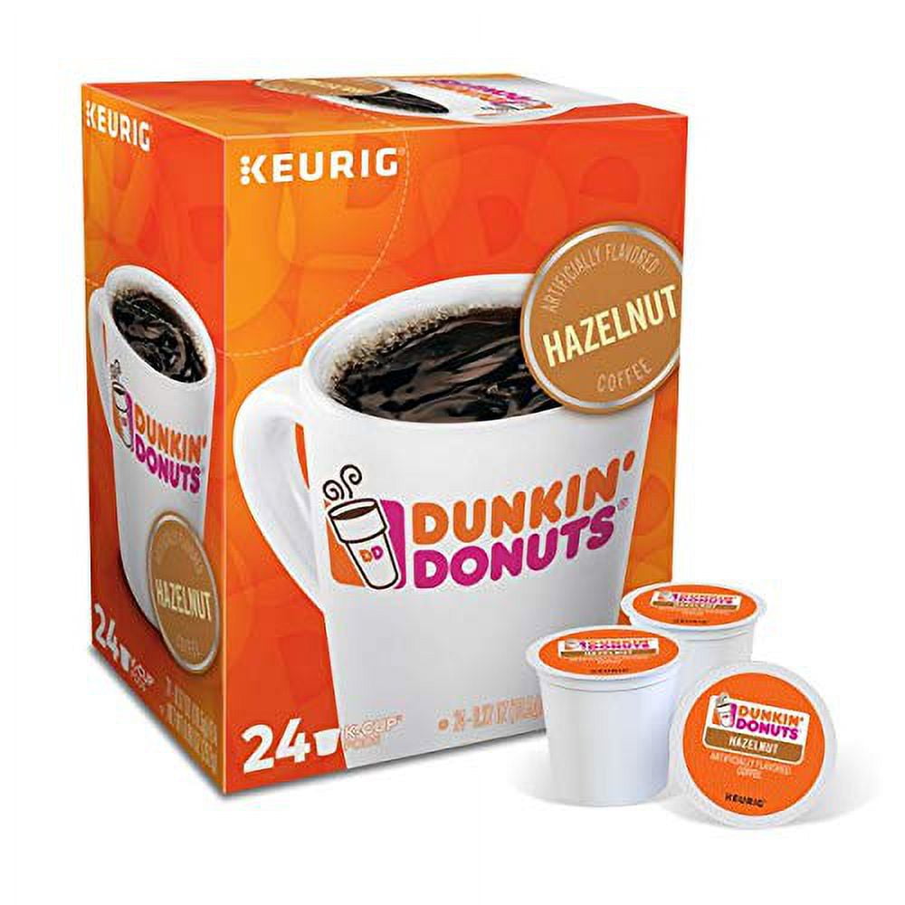 Dunkin Donuts Hazelnut Flavored Coffee K-Cups For Keurig K Cup Brewers (24 Count)