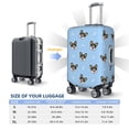 thumbnail image 6 of Naloa Corgi Dog Elastic Suitcase Protector, Travel Suitcase Protector Cover Fits 18-32in Suitcase - Medium, 6 of 9