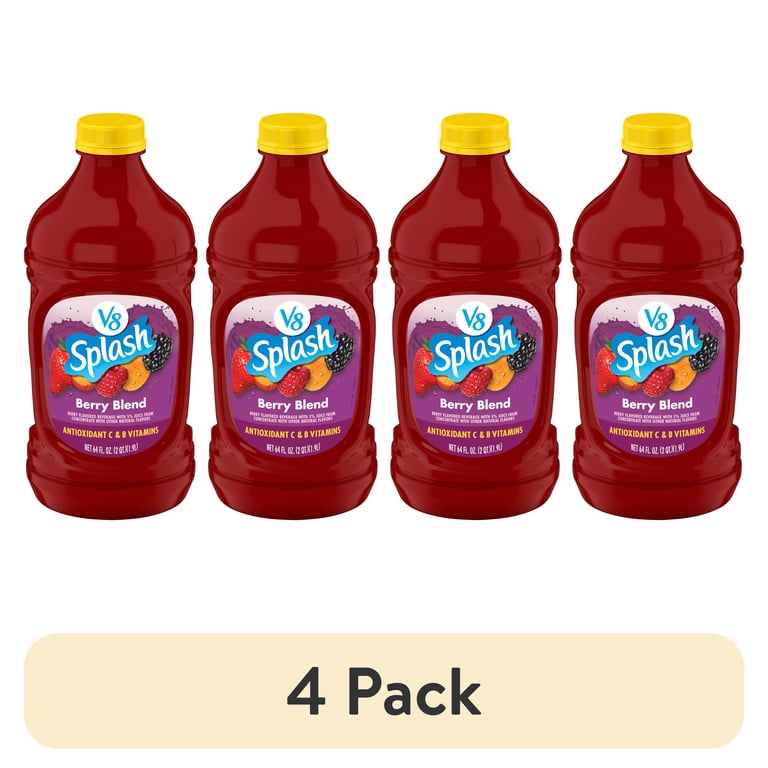 V8 Splash Berry Blend, 64 fl oz Bottles, 4 Pack photo 1
