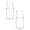 2Pack B 500ml, variant on 2Pack Bedside Water Carafe Set with Tumbler Glass Set for Bedroom Nightstand Glass Mouthwash Bottle for Bathroom Household Glass Juice Water Pitcher Cold Water Bottle with Cup Set,360ml (Clear)