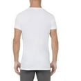 thumbnail image 2 of Essential Cotton Slim Fit Deep V-Neck T-Shirt 3-Pack, 2 of 2