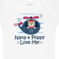 thumbnail image 4 of Inktastic Nana and Poppy Love Me Boys Baby Bodysuit, 4 of 5