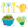 thumbnail image 6 of 6 PCS Kids Garden Tools Set Watering Can, Shovel, Rake, Fork, 6 of 8