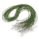 thumbnail image 4 of Cordón encerado a granel Yuyangstore 20 piezas Verde Collar de cadena de cordón de cera, 4 of 7