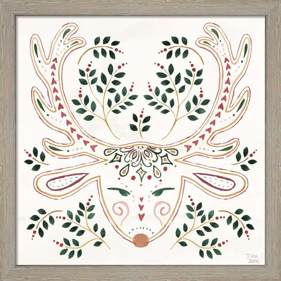 Great Art Now Holiday Sparkle IX by Dina June, Framed Wall Art, 13W x 13H