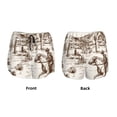thumbnail image 3 of Salouo Western Desert Cowboys3 Print Women's 2 in 1 Running Shorts Double-Layer Shorts Athletic Workout Gym Yoga Shorts Running Shorts for Women-Medium, 3 of 7