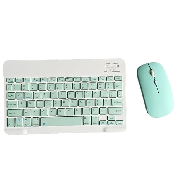 Bluetooth Keyboard and Mouse Combo UltraSlim Portable Compact Wireless