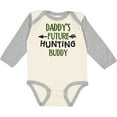 thumbnail image 3 of Inktastic Daddys Future Hunting Buddy Boys or Girls Long Sleeve Baby Bodysuit, 3 of 5
