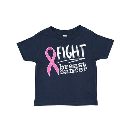 

Inktastic Fight Breast Cancer Pink Ribbon Gift Toddler Boy or Toddler Girl T-Shirt