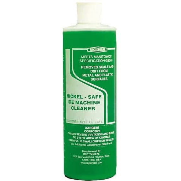 RectorSeal 88312 Nickel Safe Ice Machine Cleaner, 10 oz